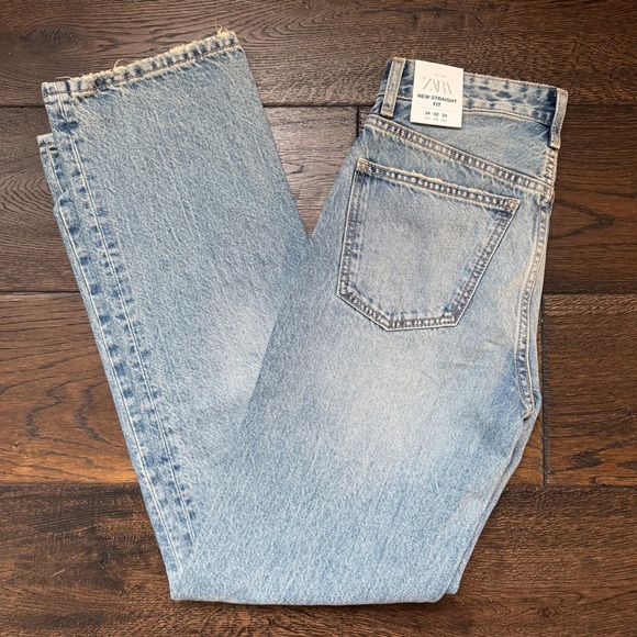 Zara New Straight Fit Women’s Jeans - Picture 1 of 7